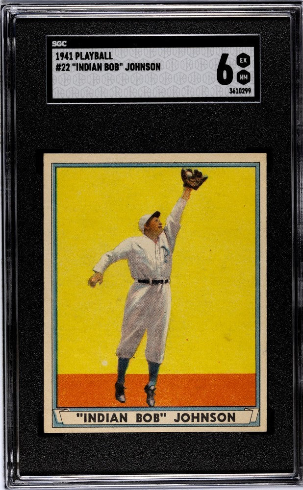 Robert "Indian Bob" Johnson 1941 Play Ball 