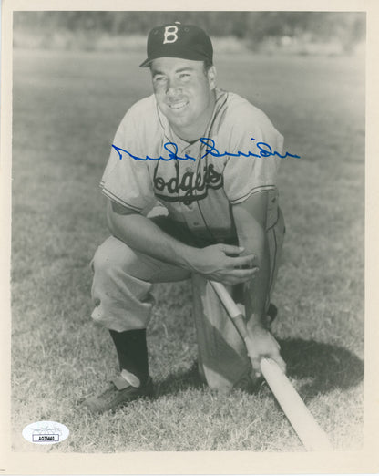Duke Snider 8x10 Signed Photo, Brooklyn Dodgers HOF. Auto JSA0