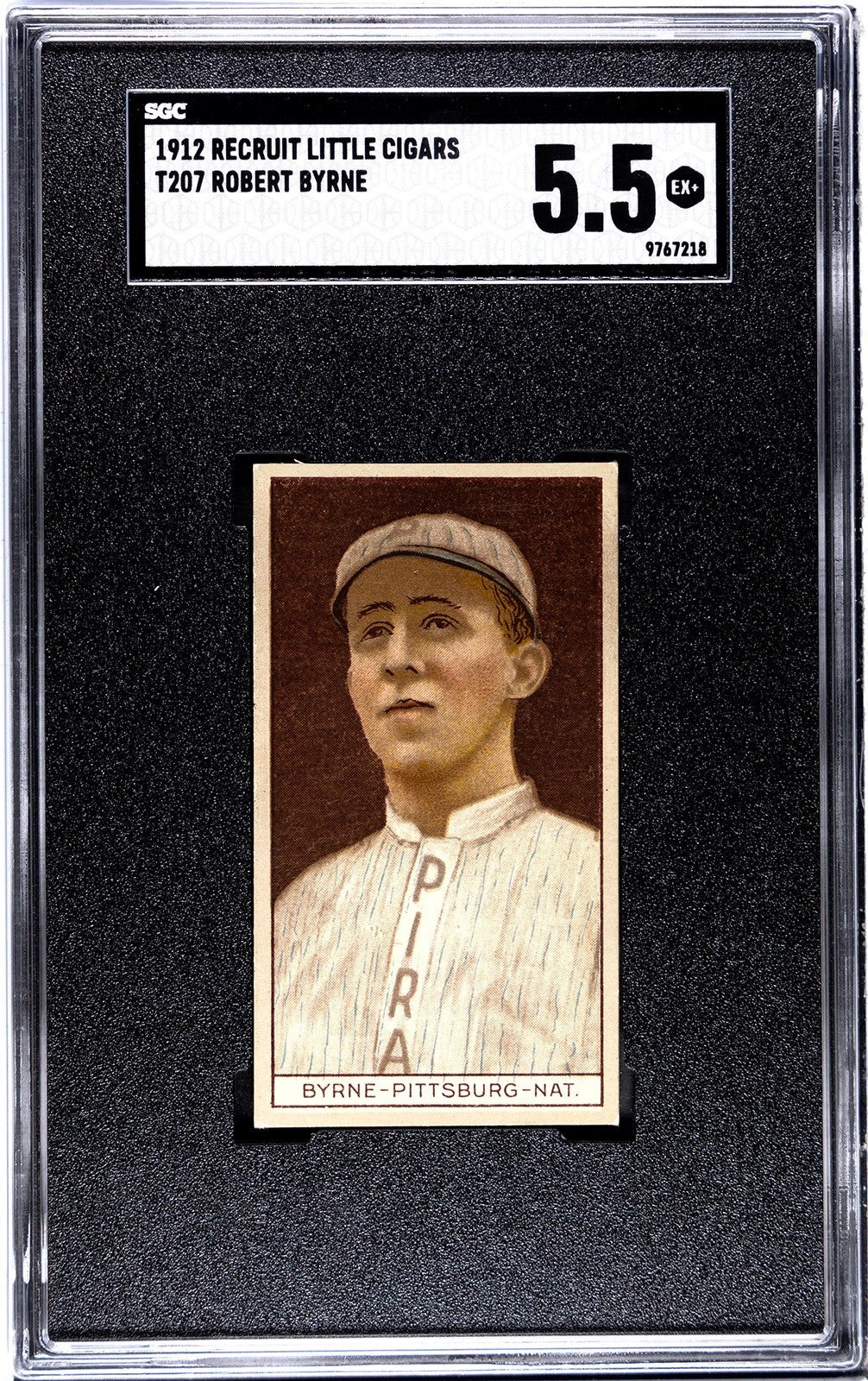 1912 Recruit Little Cigars T207 Robert Byrne SGC 5.50