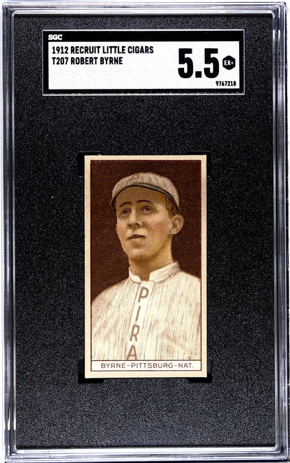1912 Recruit Little Cigars T207 Robert Byrne SGC 5.50