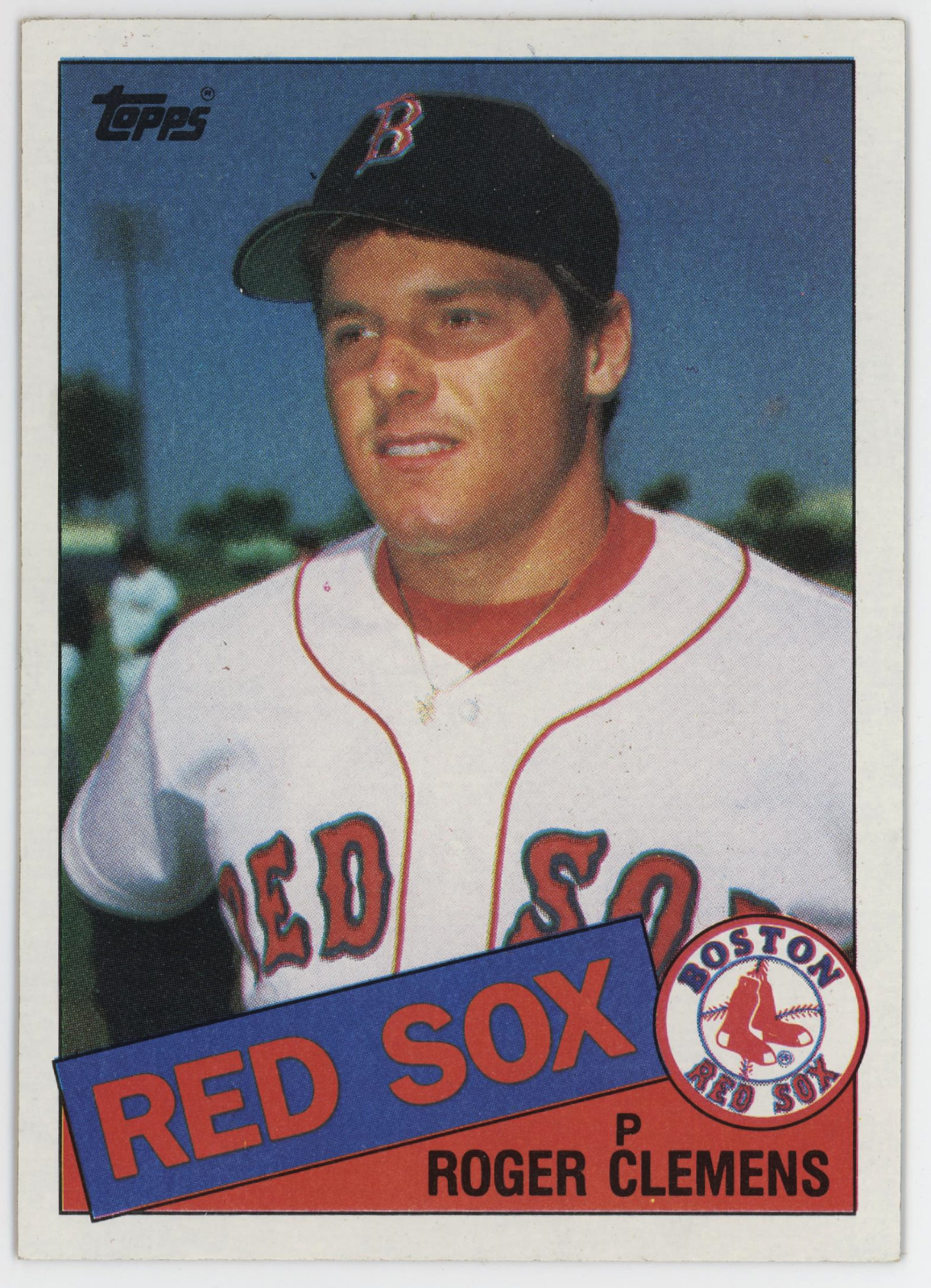 Roger Clemens 1985 Topps. 