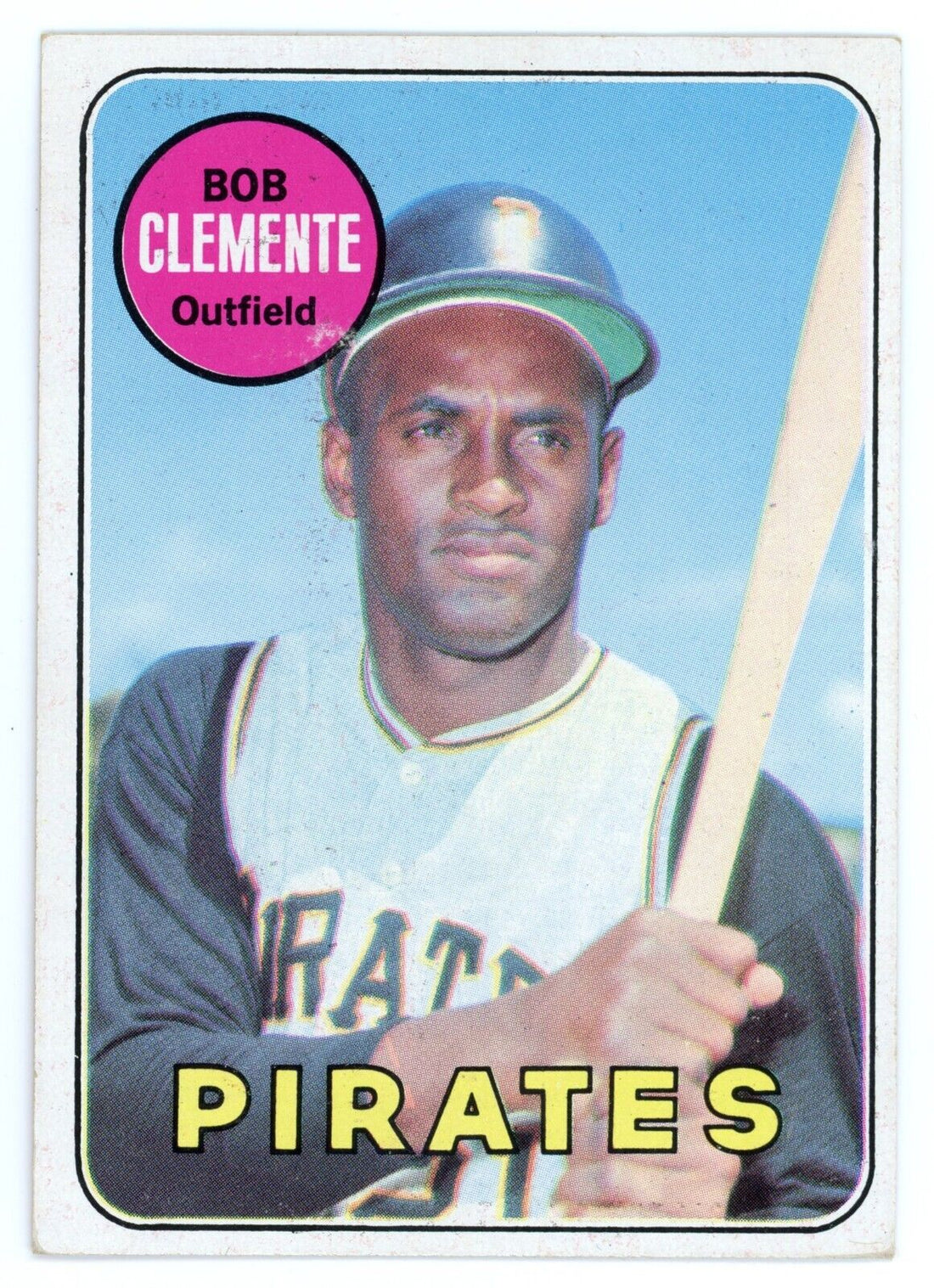 1969 Topps Roberto Clemente. 