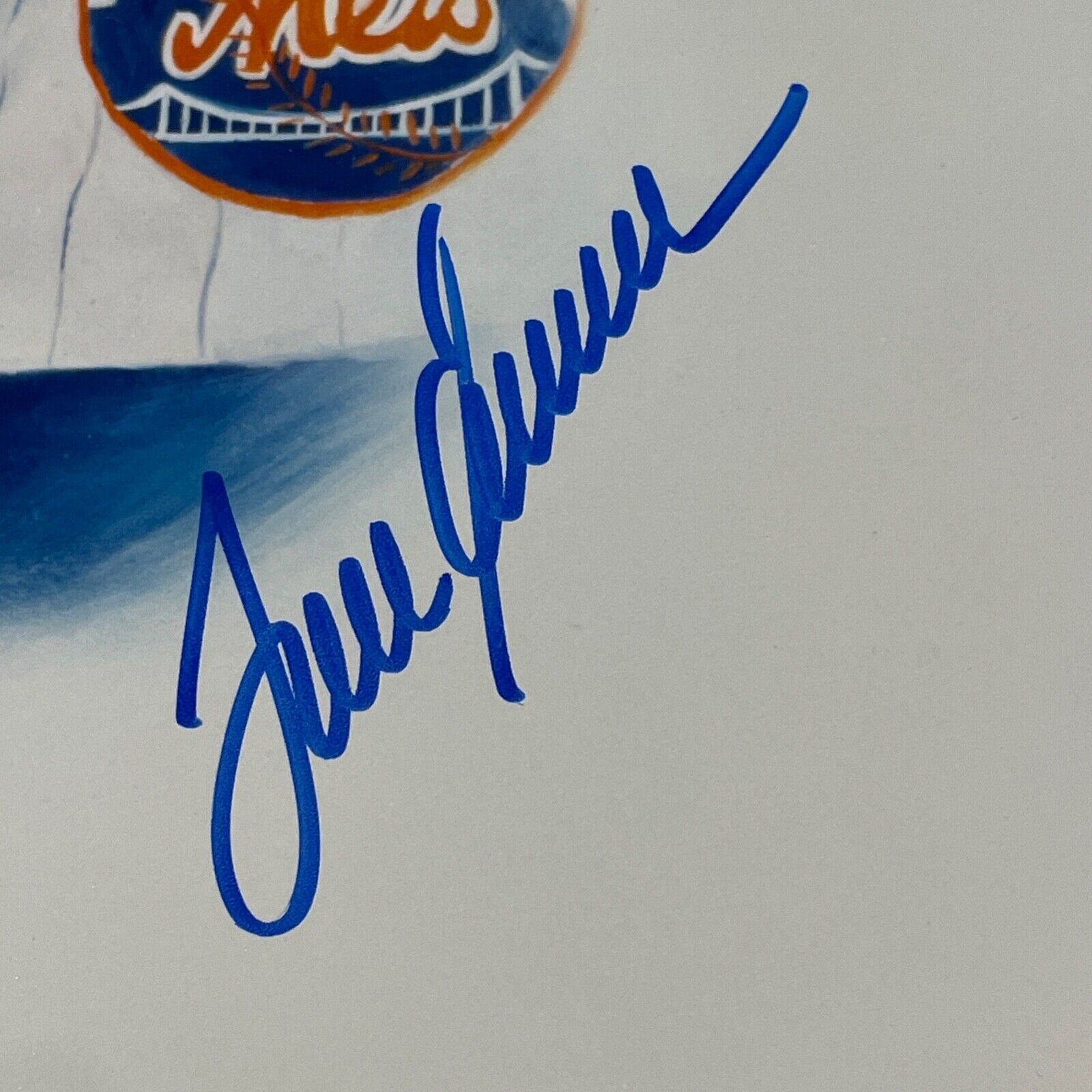 Tom Seaver Signed 14x10 Limited Edition of 311 Poster. New York Mets. JSA