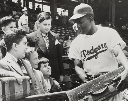 Jackie Robinson Original Photograph, 1949 MVP. PSA Type 1 Photo2