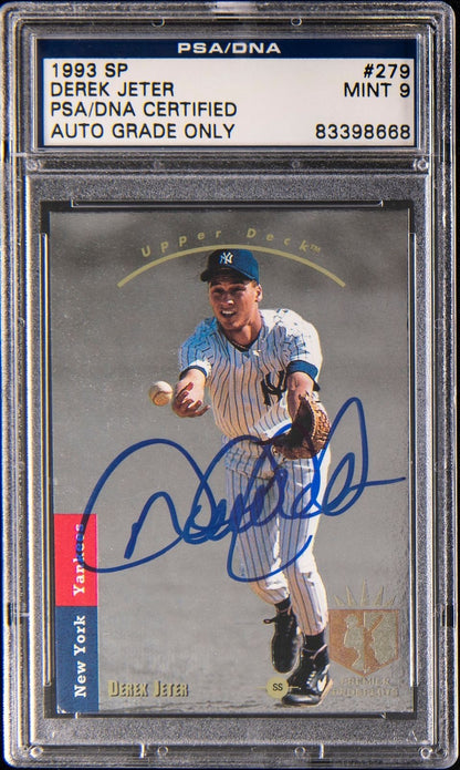 1993 SP Derek Jeter Signed Rookie 