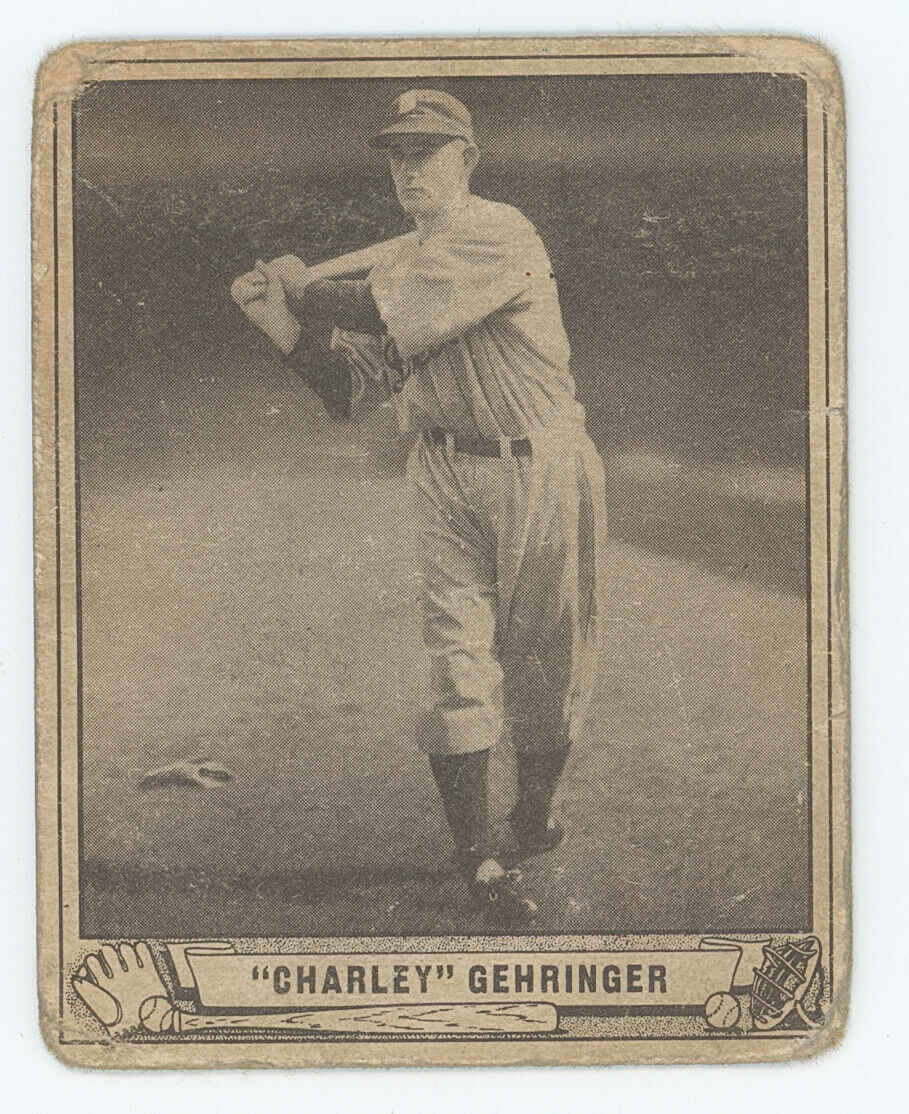 1940 Playball Charley Gehringer . 