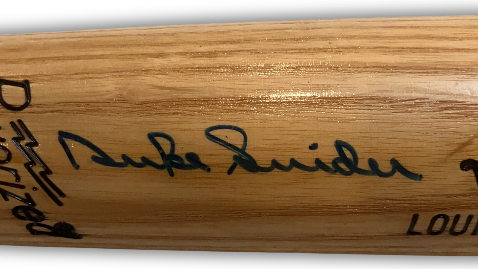 Duke Snider Signed Brooklyn Dodgers Baseball Bat. Auto JSA3