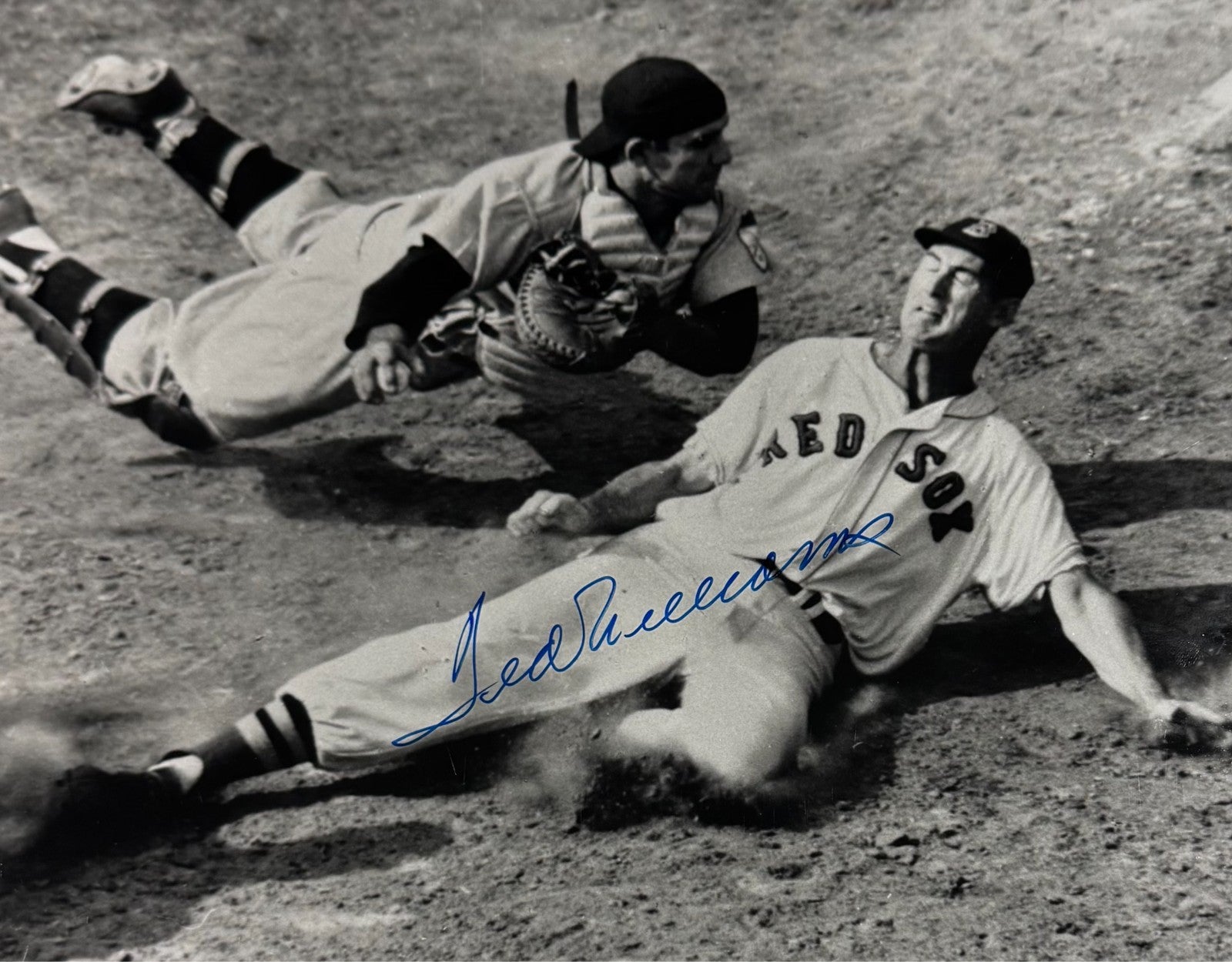 Ted Williams Signed 11" x 14" Photo. Auto JSA1