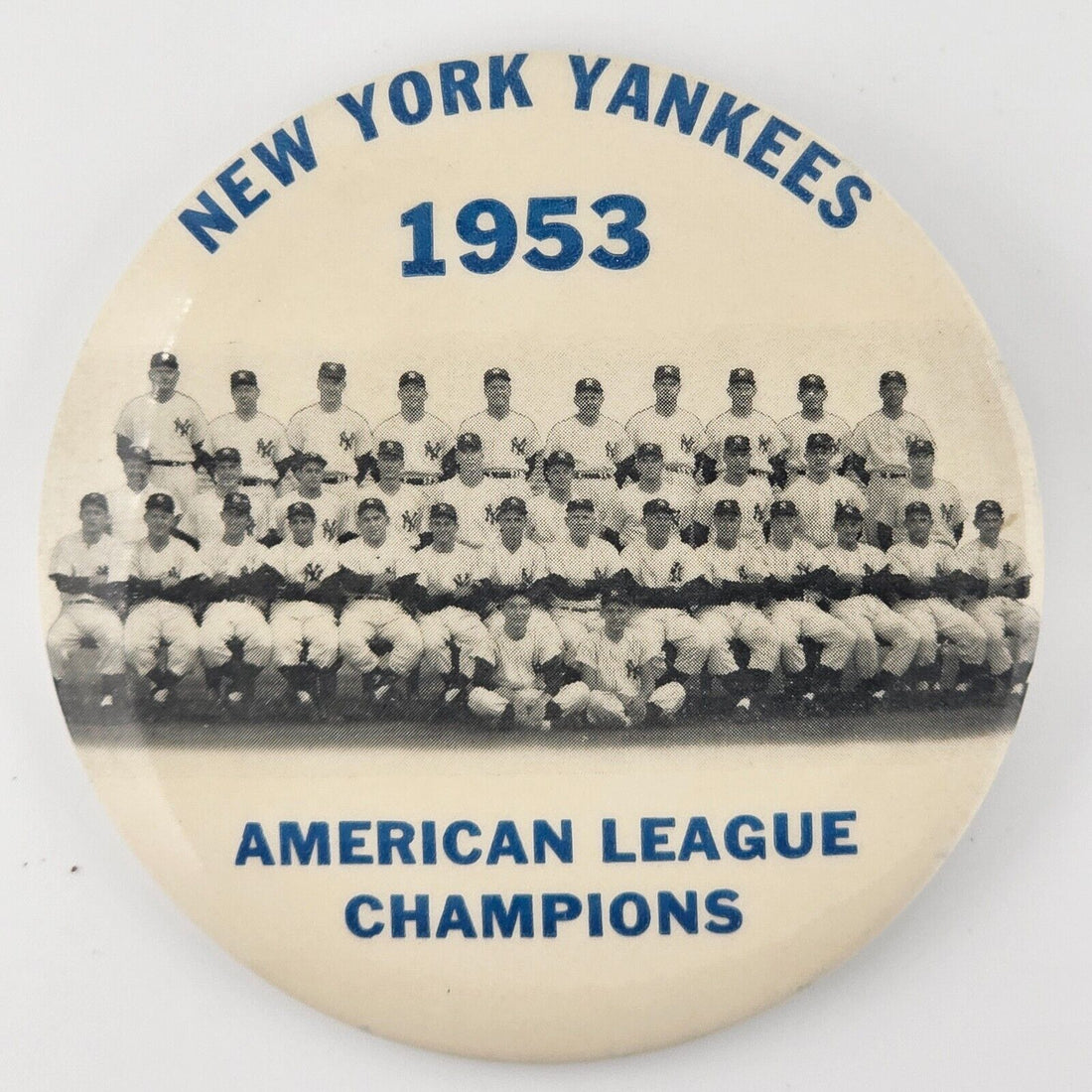 1953 New York Yankees Stadium Pin. World Series &amp; American League Champions.