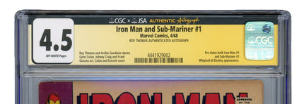 Iron Man and Sub-Mariner 
