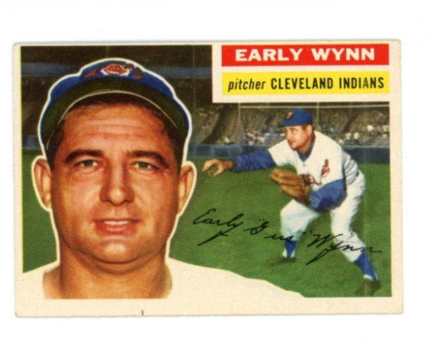 1956 Topps Early Wynn Gray Back0