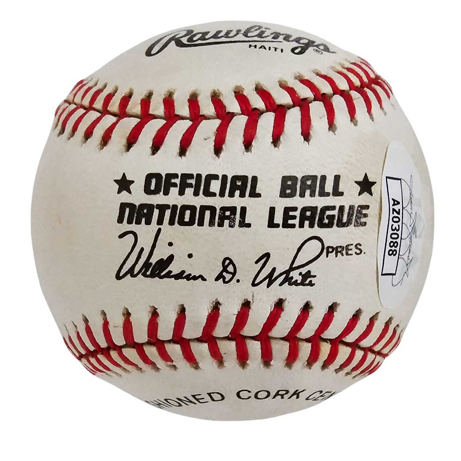 Hoyt Wilhelm Signed Baseball. JSA