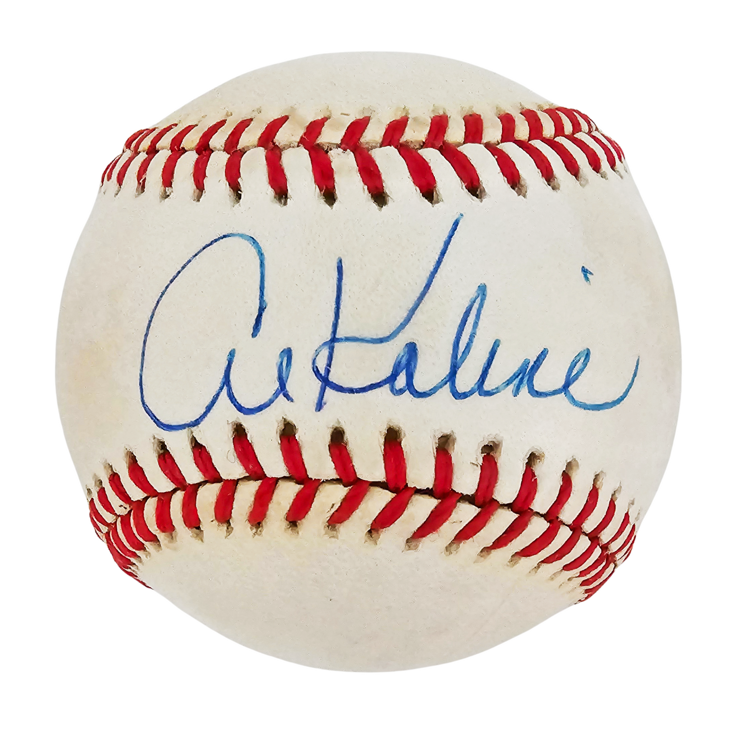 Al Kaline Signed Baseball. JSA