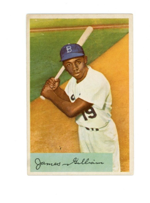 1954 Bowman Jim Gilliam0