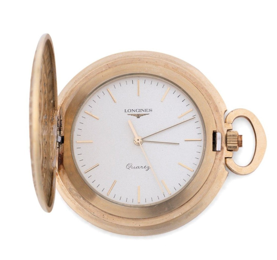 1984 Longines USA Olympics Gold Diamond Limited Edition Pocket Watch2