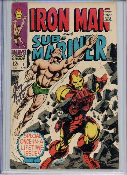 Iron Man and Sub-Mariner 