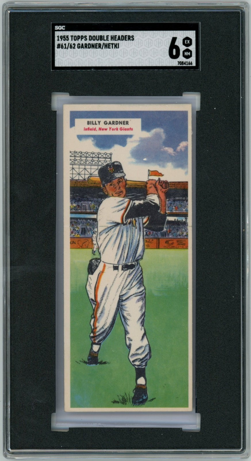 1955 Topps Double Headers Billy Gardner John Hetki 