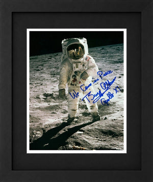 Buzz Aldrin Signed & Inscribed 8x10 Apollo 11 Photo. JSA