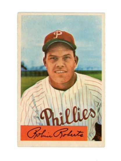 1954 Bowman Robin Roberts Signed0