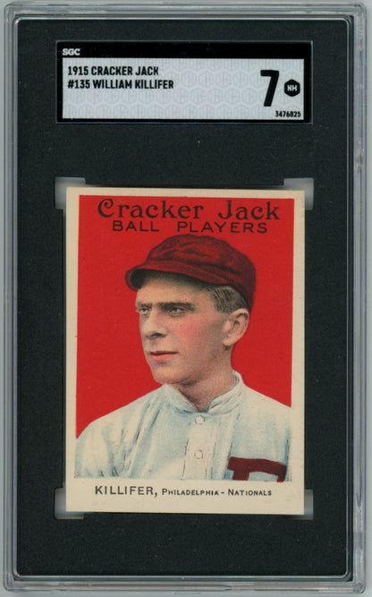 1915 Cracker Bill Killifer SGC 70