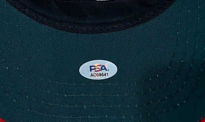 President Donald Trump Signed MAGA Hat, Full Name. Make America Great Again. PSA5