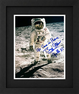 Buzz Aldrin Signed & Inscribed 8x10 Apollo 11 Photo. JSA