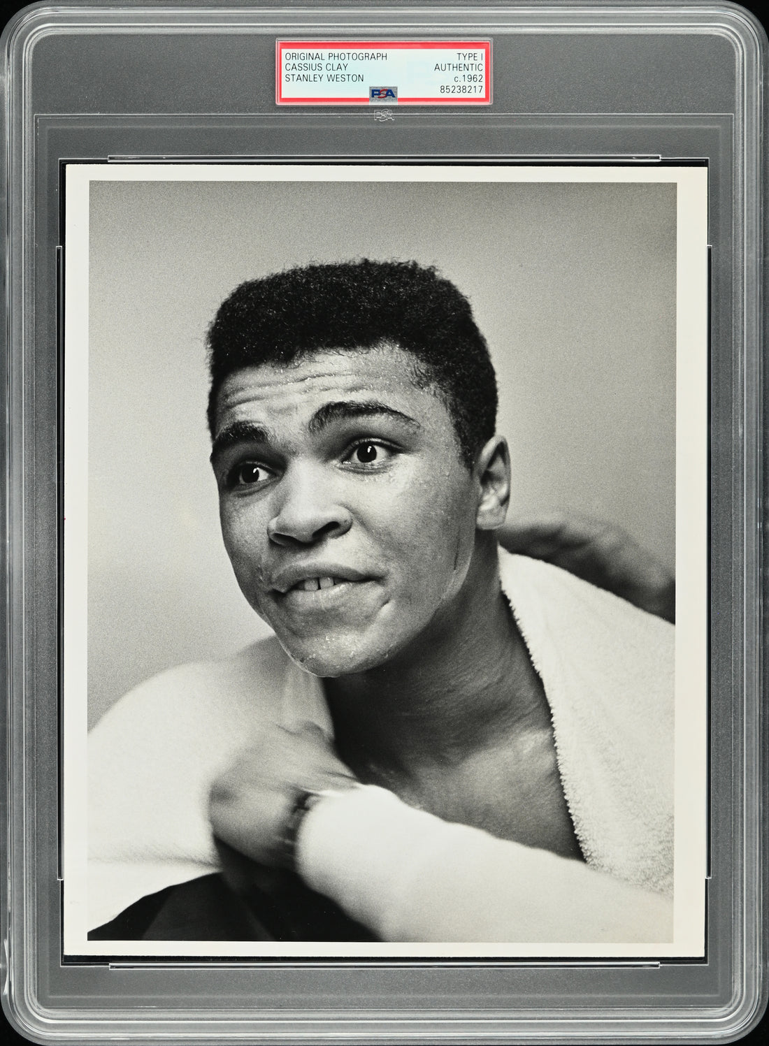 Muhammad Ali Original Photograph, 1962 Cassius Clay Louisville Lip. PSA Type 1