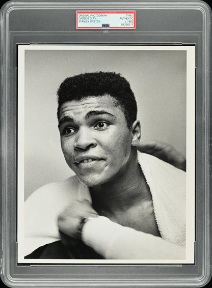 Muhammad Ali Original Photograph, 1962 Cassius Clay Louisville Lip. PSA Type 1