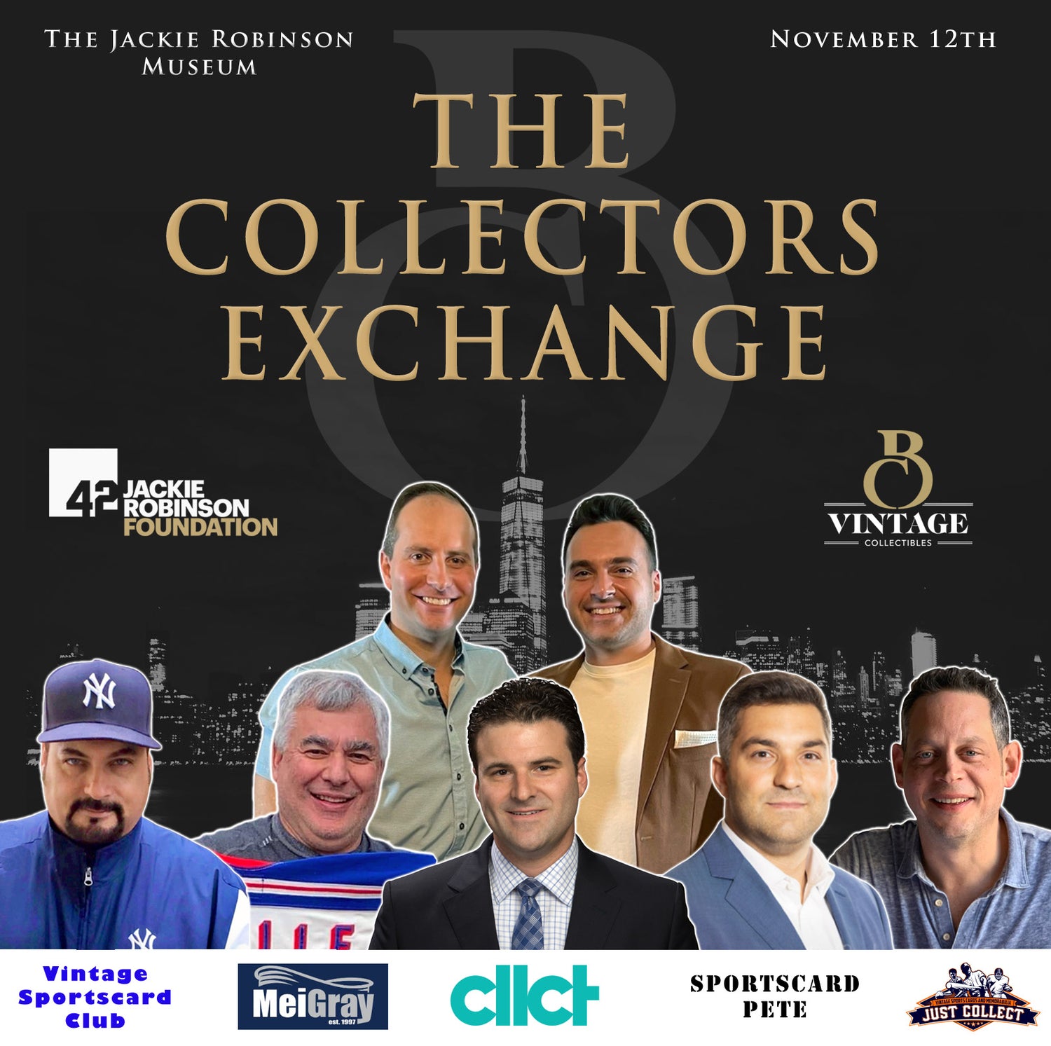 The Collectors Exchange @ Collectors Showcase - At the Jackie Robinson Museum (Nov. 12, 2025)