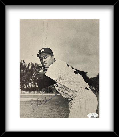 Elston Howard Signed Photo. New York Yankees. JSA
