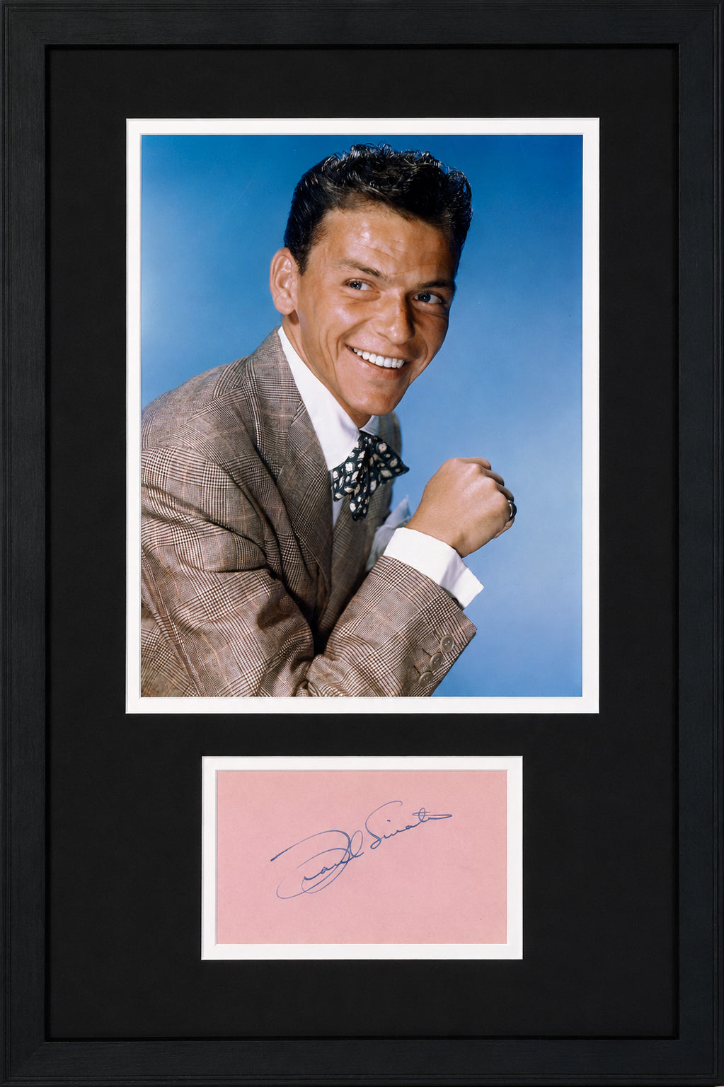 Frank Sinatra Signed Autograph Album Page, 1940s. PSA