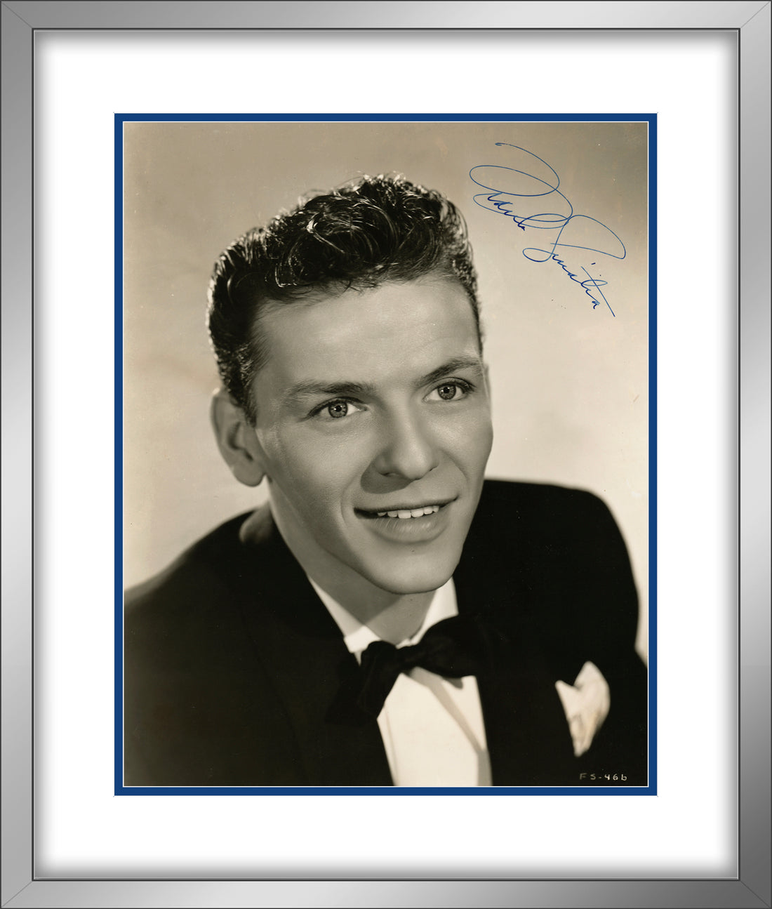 1940s Frank Sinatra Signed Photograph, Stunning. Rare, JSA