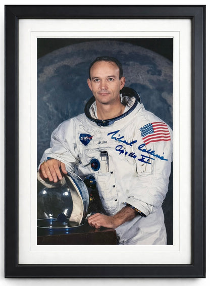 Michael Collins Signed 8x10 Photograph, Inscribed, Apollo XI. PSA