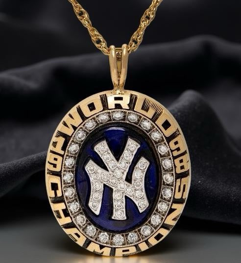 1998 New York Yankees World Series Pendant
