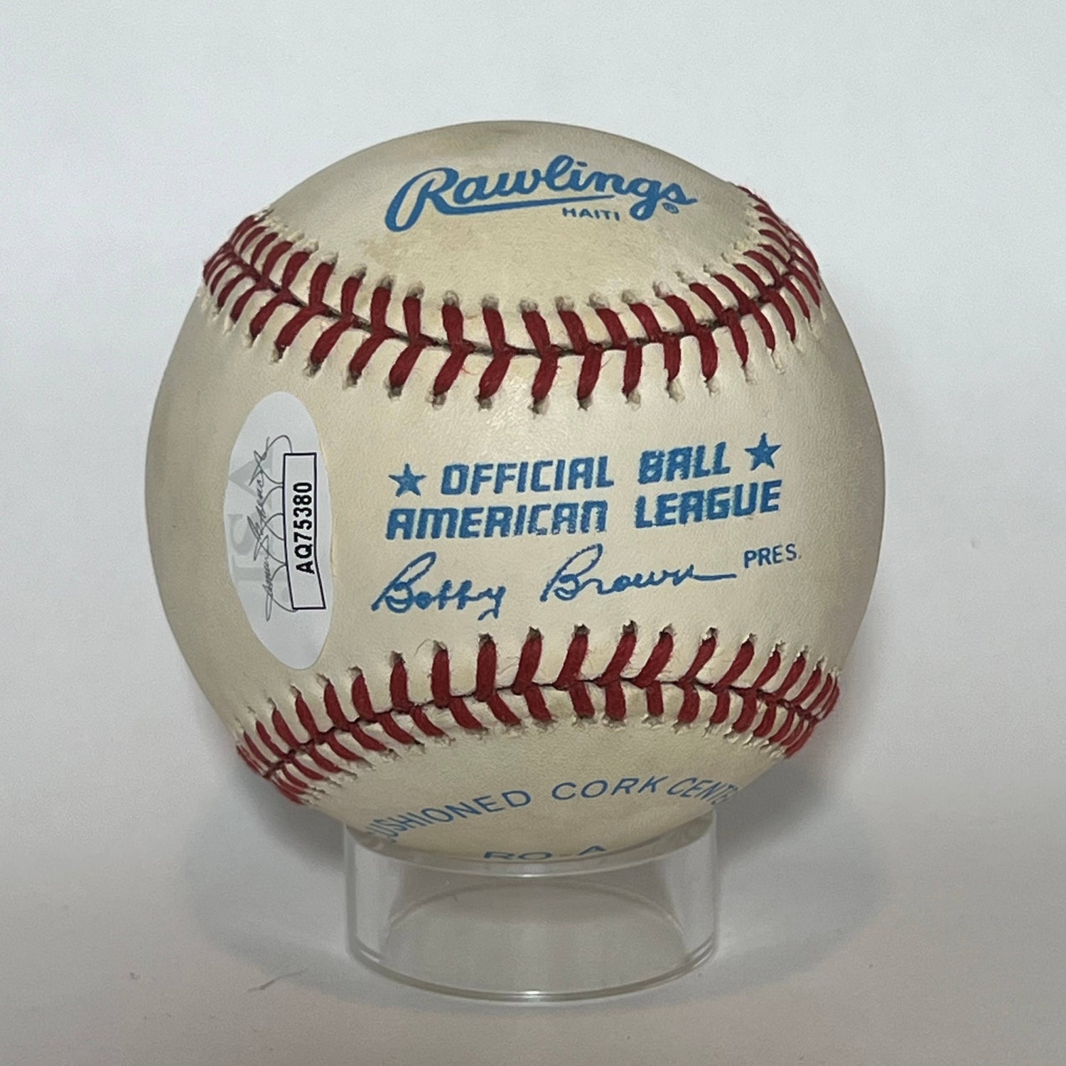 Ray Hooks Dandridge Single Signed Autograph Baseball Negro League JSA signature