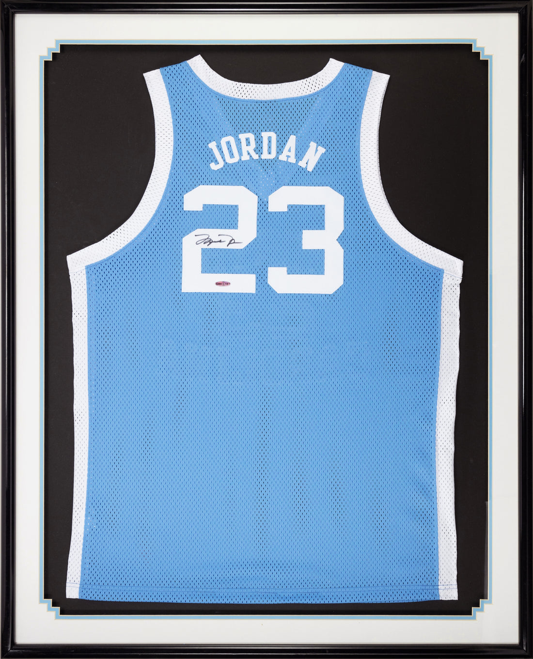 Michael Jordan Signed North Carolina Jersey