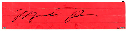 Massive Michael Jordan Signed Game Used Floor Board, Upper Deck Limited Edition /23