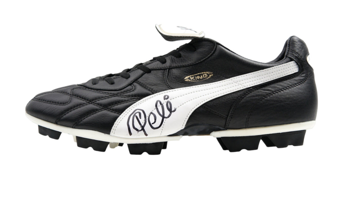 Pele Signed Cleat