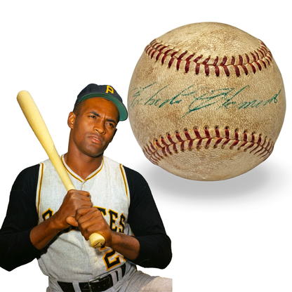 c. 1958 Roberto Clemente Single Signed Baseball, Official NL. JSA