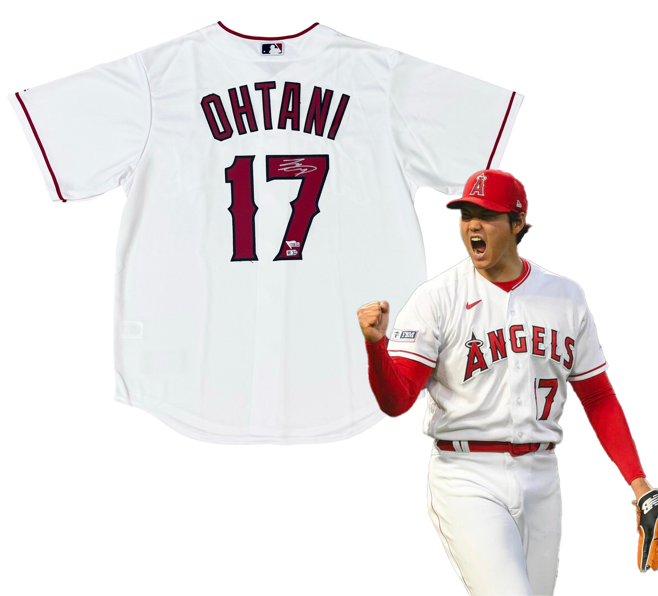 Shohei Ohtani Rookie Signed Angels Jersey. Auto MLB Fanatics
