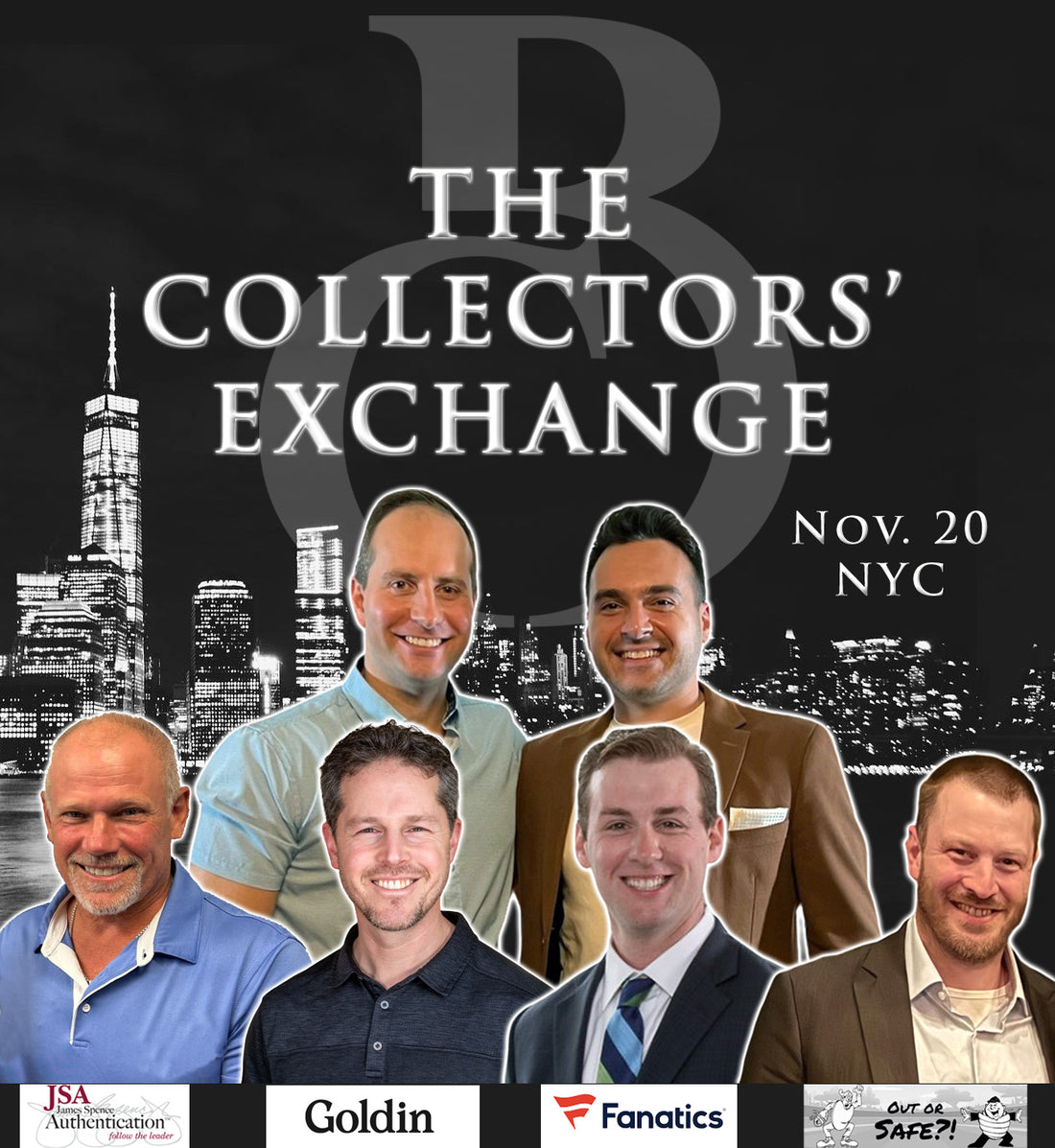 The Collectors’ Exchange. November 20th, NYC