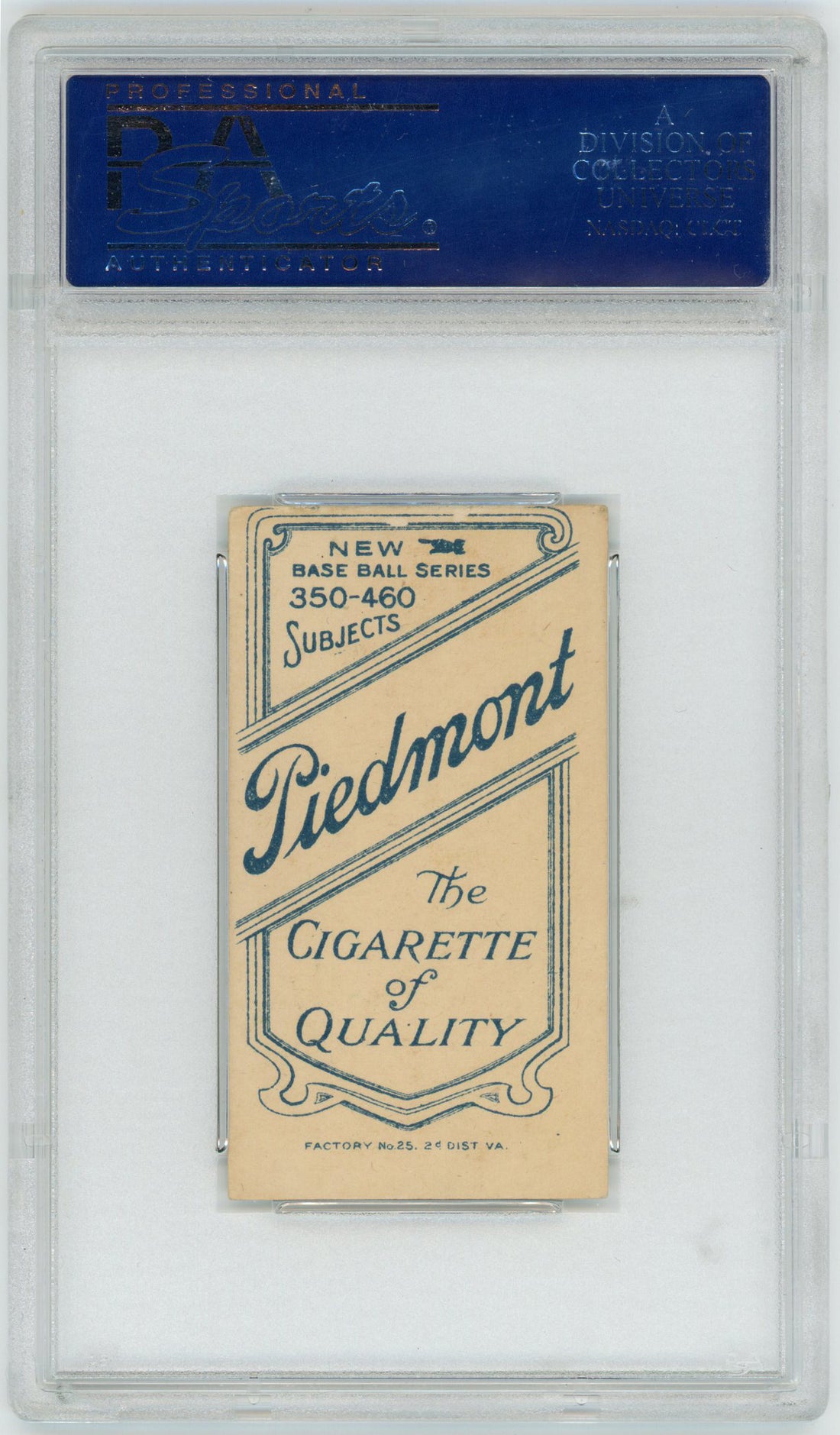 T206 Ty Cobb Bat Off Shoulder, Piedmont. PSA 5 EX.