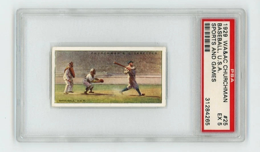 1929 Churchman Baseball, Babe Ruth 