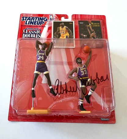 SIGNED Starting Lineup Shaquille O&