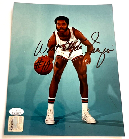Walt Frazier Signed 8 x 10 Photo New York Knicks Auto Autograph JSA COA