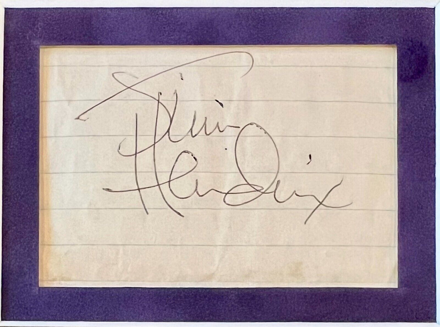 Jimi Hendrix Experience Signed Autograph Framed Display Album. Auto JSA