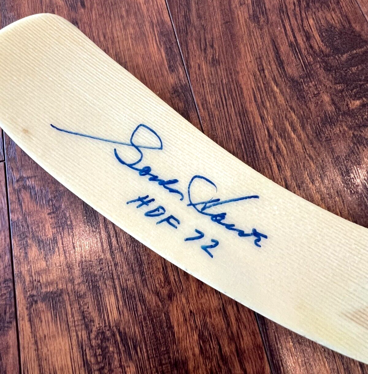 Gordie Howe HOF 1972 Inscription Signed Hockey Stick Koho Ultimate Auto JSA